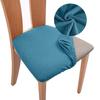 Plaid Jacquard Chair Seat Covers Stretch Thick Elastic Dining Chair Cover Washable Chairs Covers Seat Case For Kitchen Home