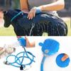 Pet Bath Nozzle Massage Shower Dog Shower Brush Indoor And Outdoor Dog Pet Bath Supplies With Hose 2.5 M