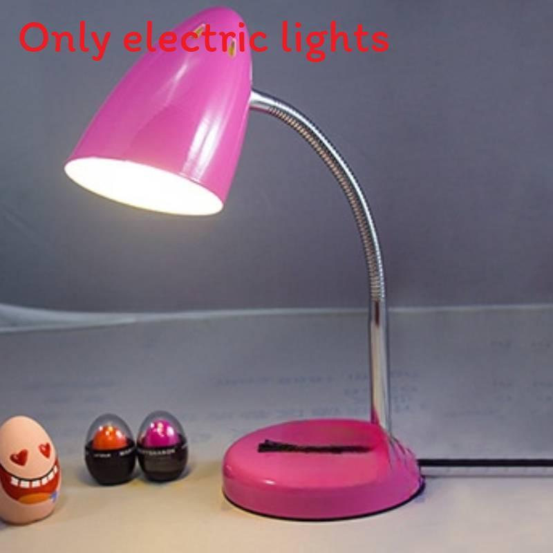 Modern Metal Led Desk Lamp With Foldable Design For Study And Bedroom Use
