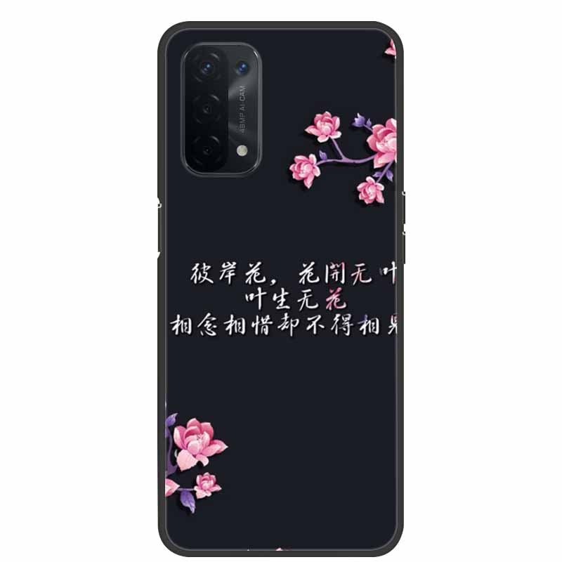 For Oppo A54 5G Case Marble Soft Silicone Back Case for Oppo A55 5G Phone Cover OppoA54 A54 A55 4G 5G 2021 Coque Funda Bag