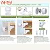 New Style Baby Safety Lock Magnetic Cabinet Locks Baby Proofing Drawer Cabinet Safety Accessories Self-adhesive or Screw Fixed