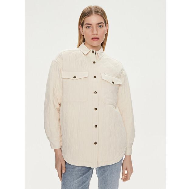 

Демисезонная куртка Lee 112351125 Ecru, свободный крой M