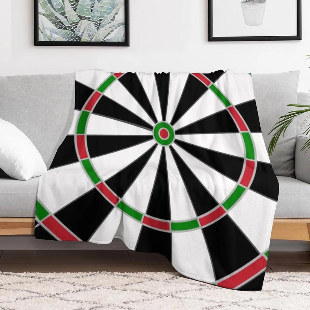 Dart Board Throw Blanket Reusable Durable Soft Blanket for All Seasons