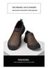 Men's Thick Sole Wear-Resistant Leather Hiking & Casual Shoes