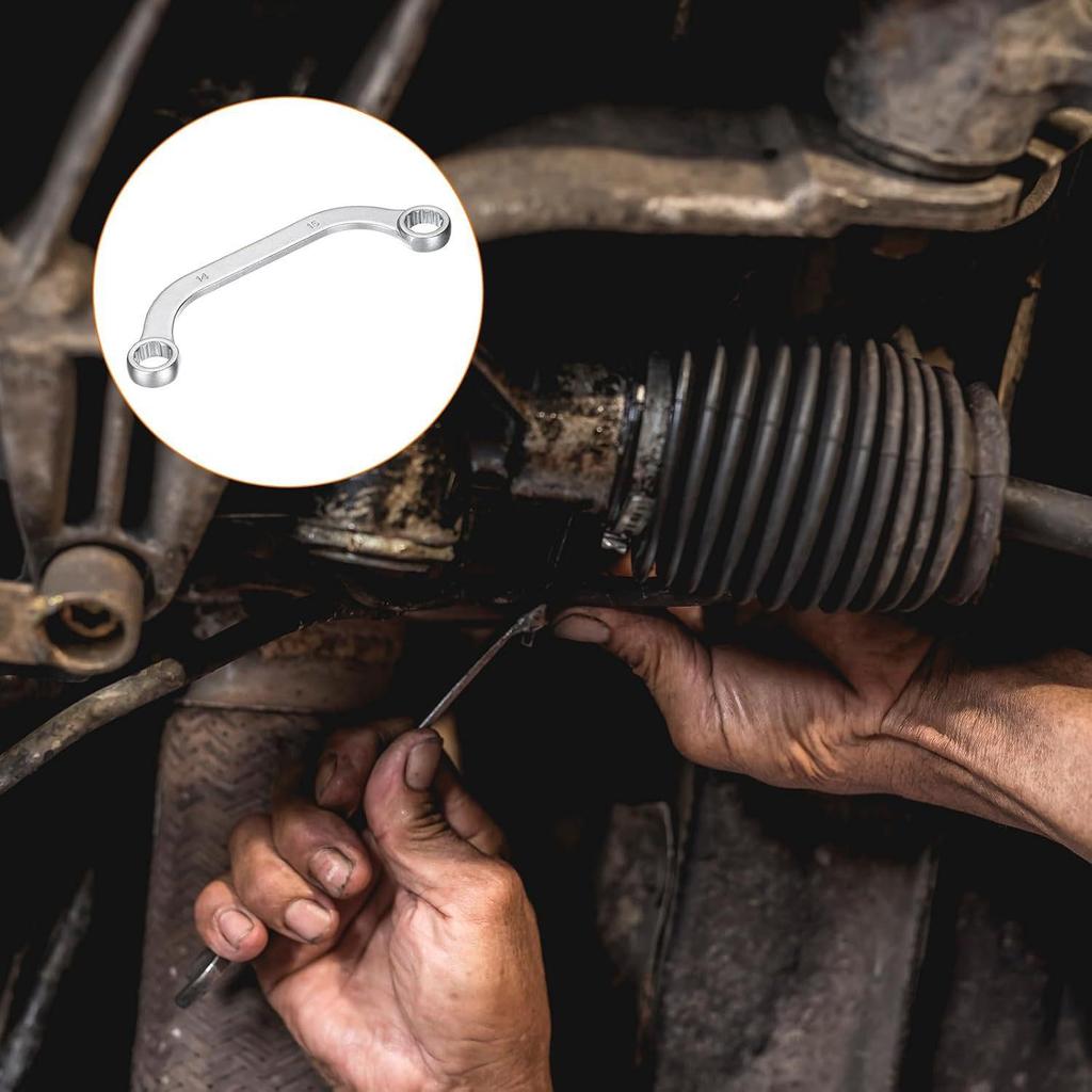 5pcs U Shaped Socket Wrench Set for DIY and Automotive Maintenance