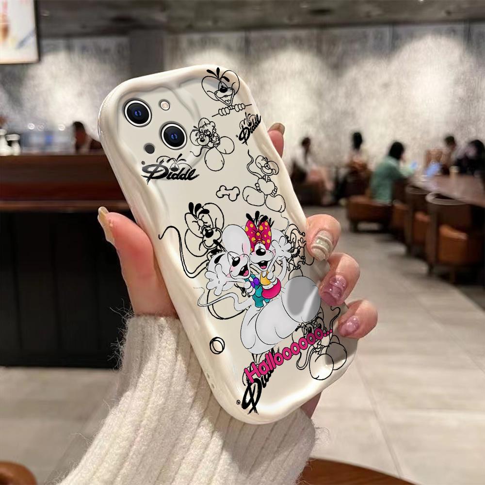 

Cute Cartoon D-Diddls Phone Case For Xiaomi Redmi 15 15C 14C 13C 12C 10C K50 K40 Note 14 13 12 11 10 9 Pro Plus 4G 5G Soft Cover Redmi Note 13 Pro 5G
