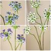Real Touch Artificial Flowers Branch Large Green Plant Flower Arrangement Fake Flower  Home Garden