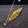 Leaf Incense Socket, Insert Incense Rack,creative aromatherapy decoration, Home indoor incense burner decoration, suitable for meditation, yoga