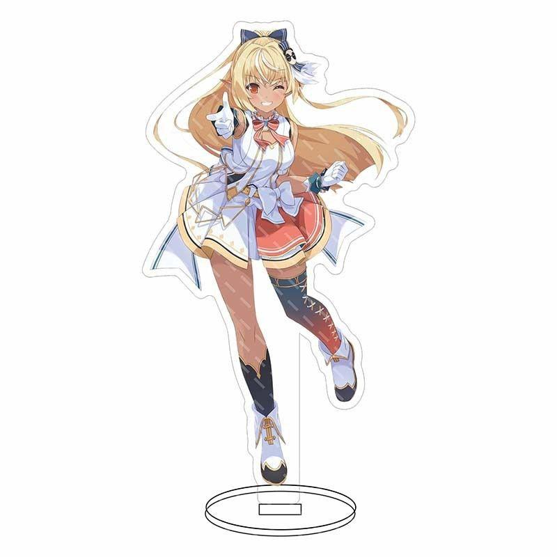 Hololive Vtuber Acrylic Stand Adorable Desktop Decor Featuring Fubuki Okayu Ayame Subaru Matsuri