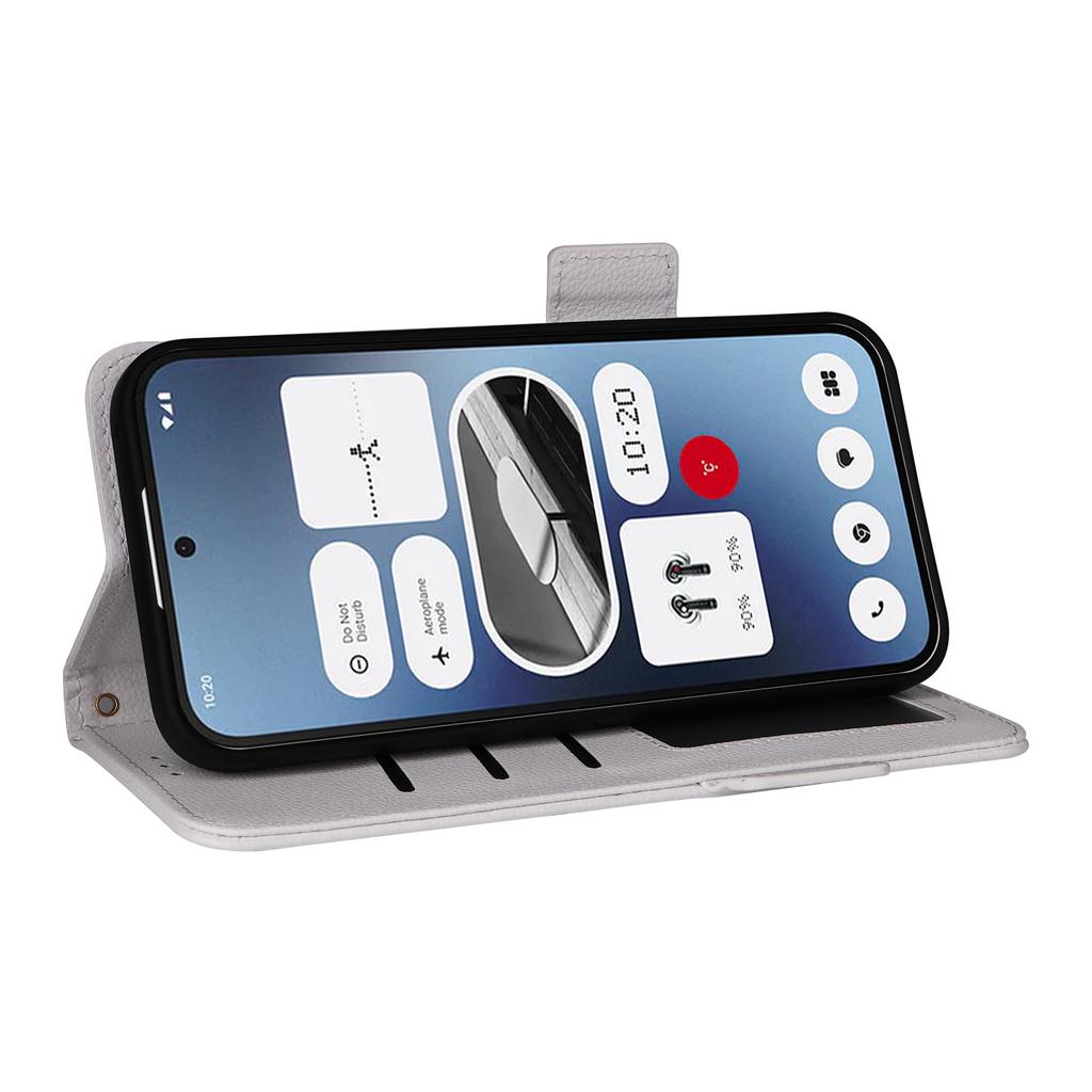 Pentru Nimic Telefon (2a) Plus/Telefon (2a) Husă cu Curea de Mână Textură Litchi Piele PU Portofel Husă Telefon