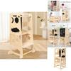 Children Foldable Kitchen Step Stool With Design For Imaginative Play And Early Learning
