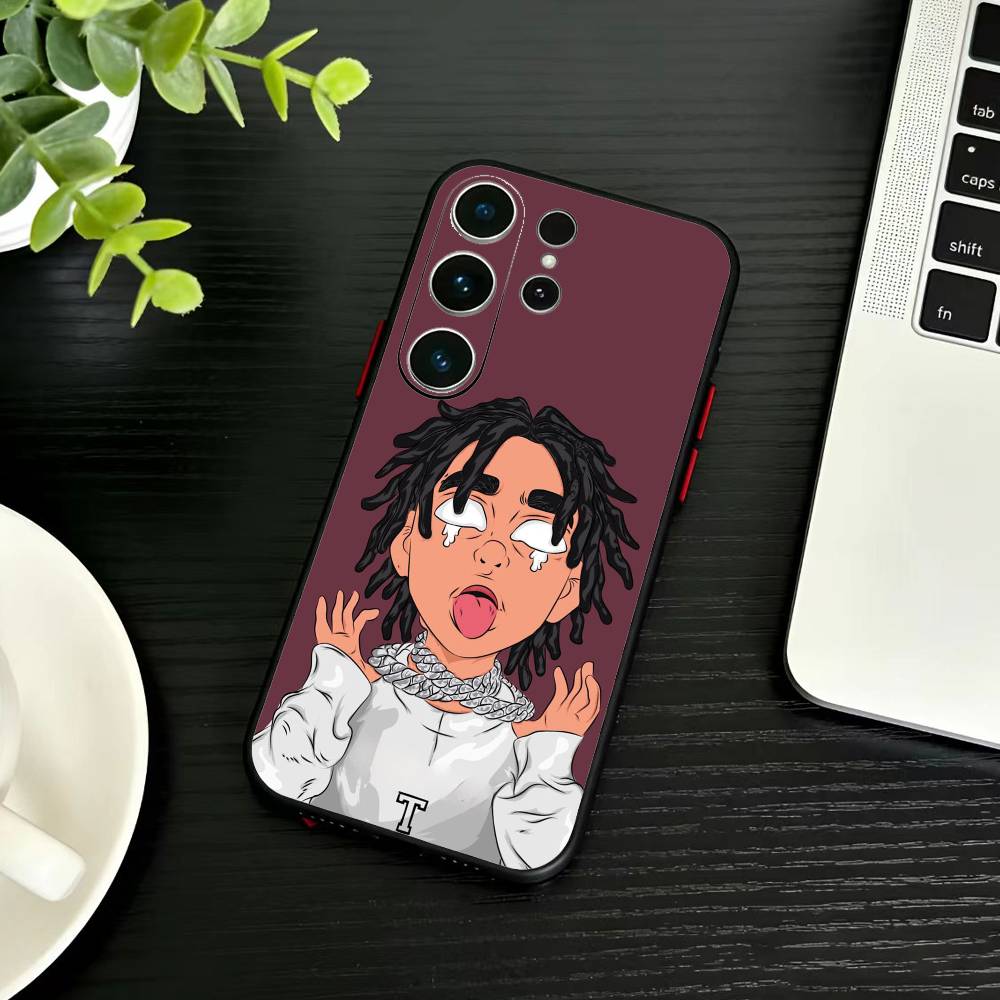 

Kai Cenat Phone Case For Samsung S26,S25,S24,S23,S22,S21,S20,Plus,Fe,Lite,Others Black Cover Samsung S23plus5G