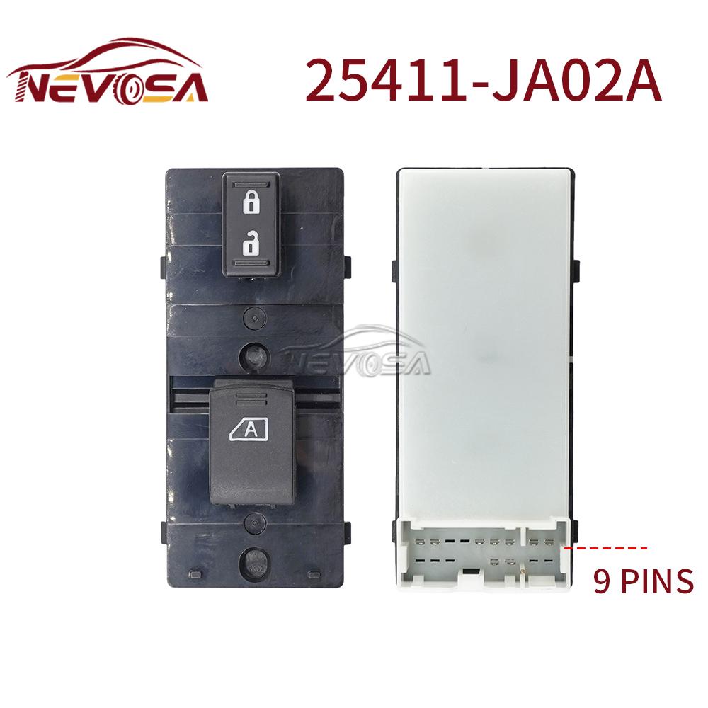 

25401-ZN50C LHD Front Left Side Car Power Window Control Switch For 2007-2012 Nissan Altima Infiniti EX35 EX37 25401ZN50C 25411-JA02A