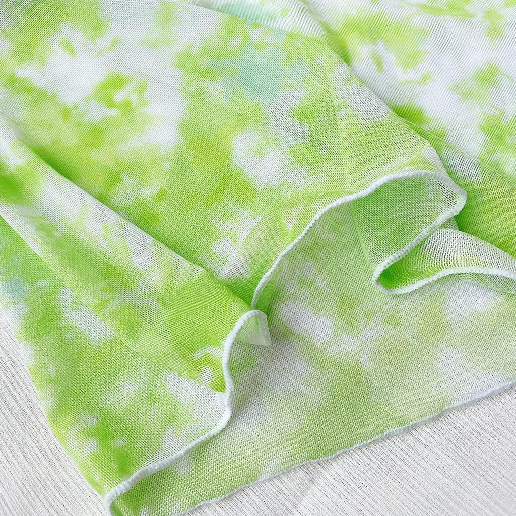 Women's Bikini Swimsuit Split Three-piece Swimsuit Tie-dye 4 Color