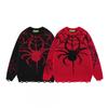 Unisex Rundhals Strickpullover Einfarbig Lockerer Schnitt Pullover Herbst Winter