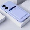 Luxury Soft Silicone Wallet Case For OPPO Reno 13 14 Pro 14F 5G Reno14 F Reno13 Card Holder Slot Back Cover