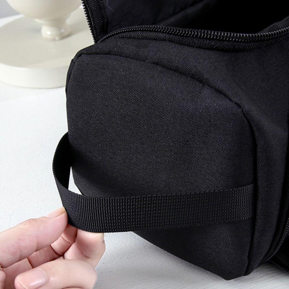 Multi-purpose Oxford Cloth Pencil Case Waterproof Multi-layer Pen Bag Large Capacity Stationery Storage Bag School Office