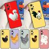 Chubby Chicken For Realme GT 6 6T 5 GT7 Pro C61 C75 C55 C51 C21Y C25S C67 C53 13 12 10 11 14 Pro Plus Case
