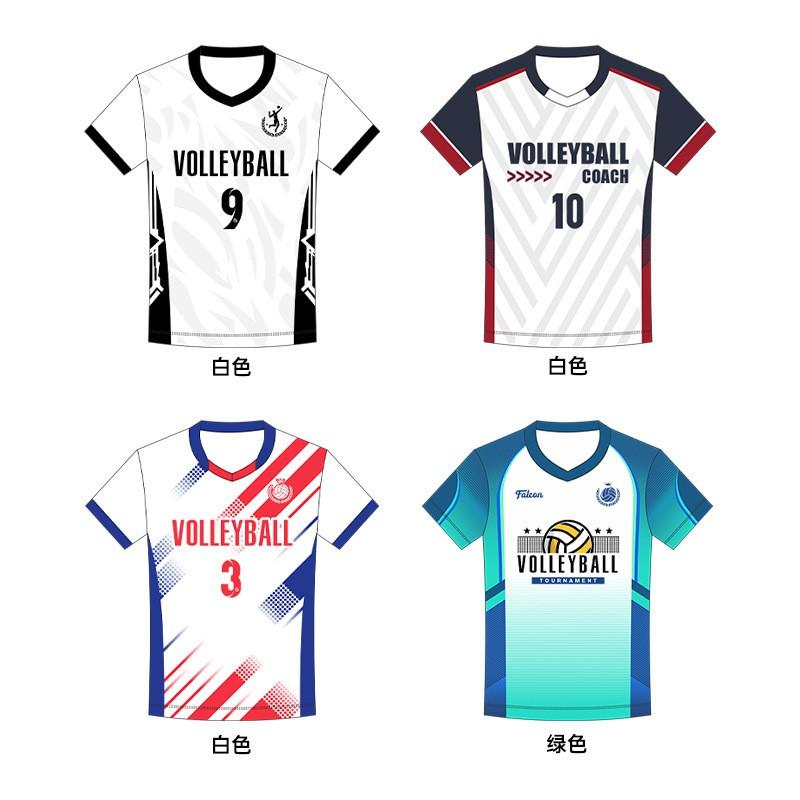 Unisex Volleybal Uniform Set Ademend Sneldrogend Sportshirt Trainingstop Korte Broek Schoolteam Wedstrijd