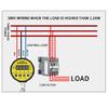Digital Pressure Switch  Vacuum Digital Electric Contact Water Pump Pipeline Fire Negative Differential Pressure Gauge