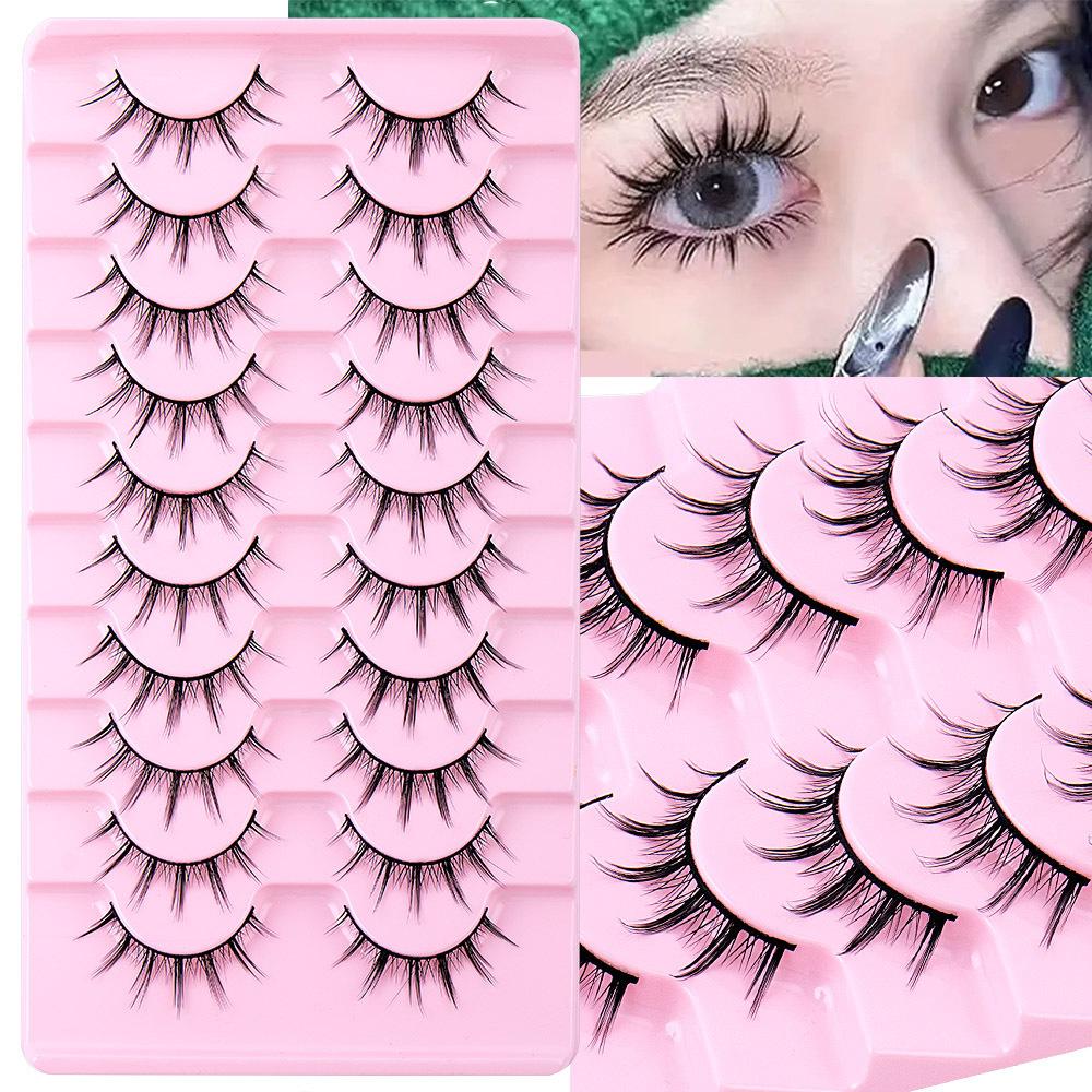 Barbie Comic Eyes False Eyelashes Daily Makeup Enlarges Eyes Natural Eyelashes