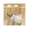 Multi-Functional Home Closet Hooks Creative Round Ring Hangers for Hats Coats Space-Saving Durable Wardrobe Organizer