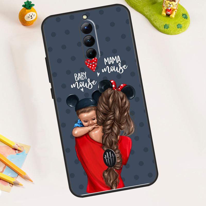 Beautiful Mother Daughter Son Case For ZTE Nubia RedMagic 11 Pro 10 9 8 8S 9S 10S Pro Plus 5G 5S 6 7 6S 7S Pro 11 Air Cover