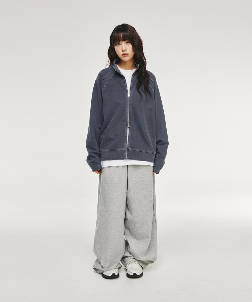 SIGNATURE Double Knee Training Pants [Melange Grey]