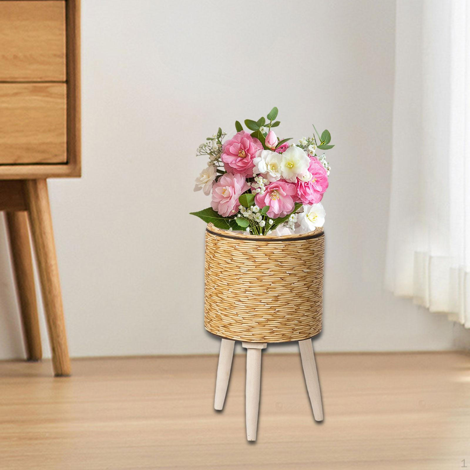 

Корзина для растений с ножками, цветочный горшок, пасторальный дисплей, кашпо для балкона, теплицы, столовой