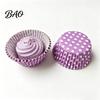 Greaseproof Paper Molds 100PCS Disposable Cupcake Liners, Food-Grade Baking Cups, Polka Small Event Tools Dot Print Standard Muffin for Home