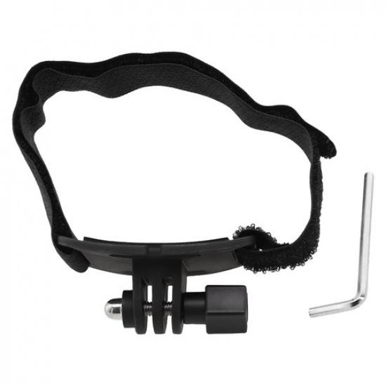 Head Light Mount 12-36cm Bandage Scope Helmet Mount For-Gopro Brand New