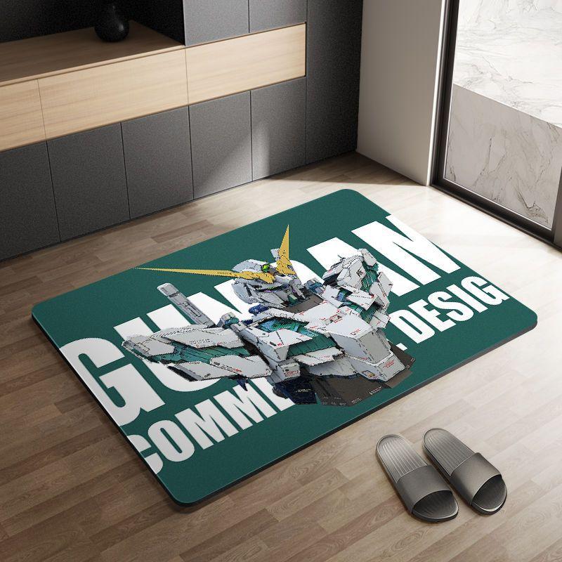 Diatom Mud Floor Mat Bathroom Water Absorption Non-slip Quick-drying Door Mat Toilet Toilet Door Foot Mat