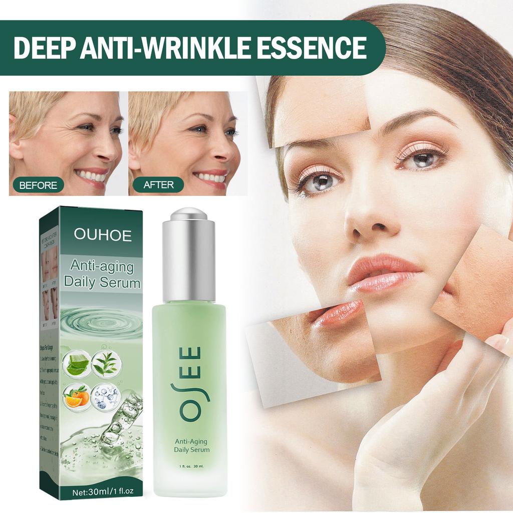 OUHOE Firming Essence Reduces Fine Lines On The Face, Gently Anti-aging and Anti-wrinkle Facial Essence Nourishes Facial Skin Essence