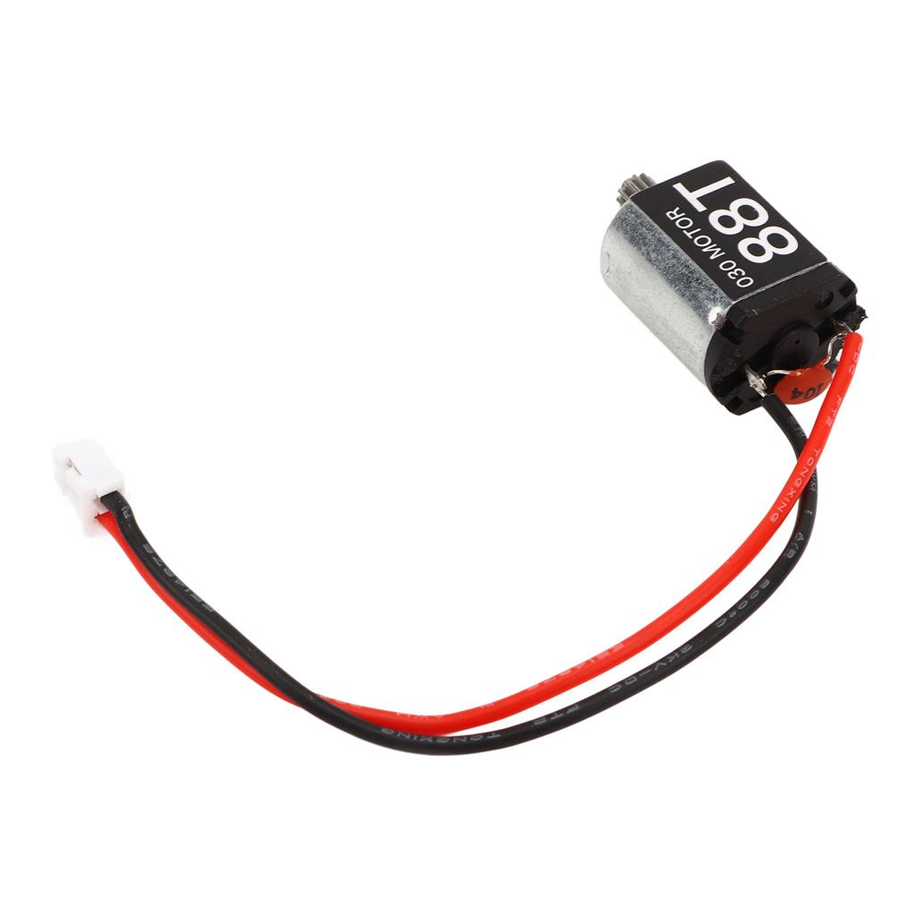 030 88T RC Kohlenmotor Ersatzteil RC Motor Reparaturteil mit Zahnrädern für AXIAL SCX24 124 RC