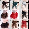 1PC Square Soft Wrap Shawl Thin Scarves Sun Protection Polka Dot Chiffon Scarf Women Accessories