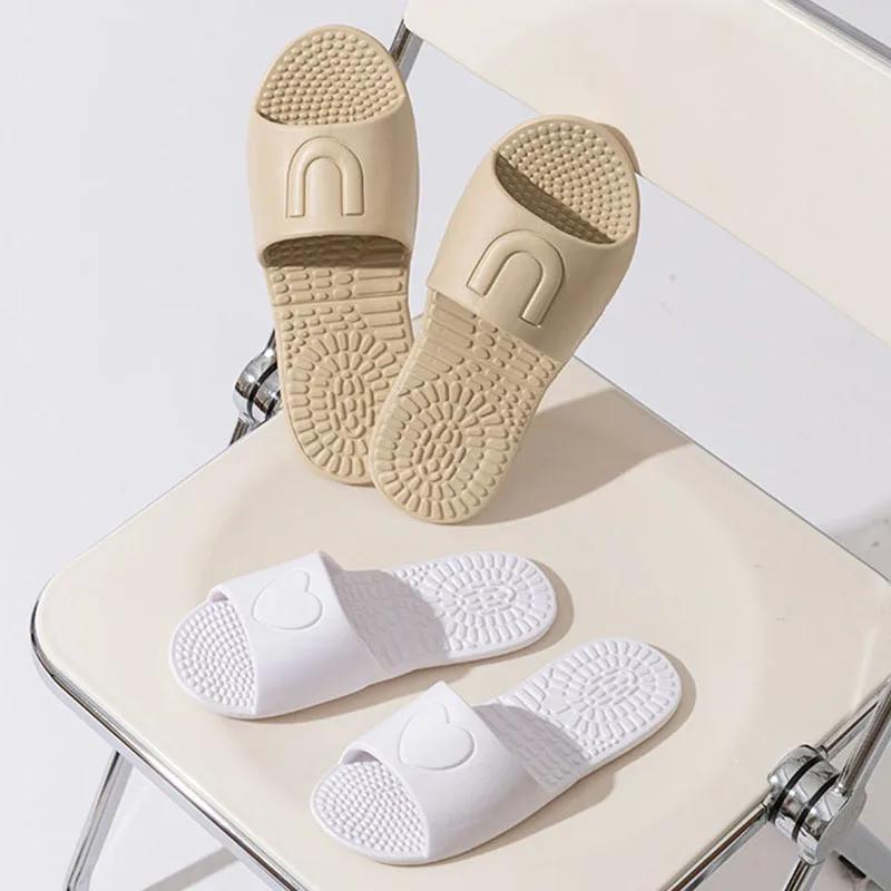 Fashion Women Shoes New Light Travel Slippers 2025 Summer Open Toe Soft Eva Bathroom Slides Woman Comfort Casual Non-Slip Ladies Sandals