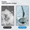 Hand Operated Sewer Cleaning Steel wire Plumbing Dredge Tools Drain Pipe Sink Hair Grime Remover Sink Toilet Cleaning Supplies