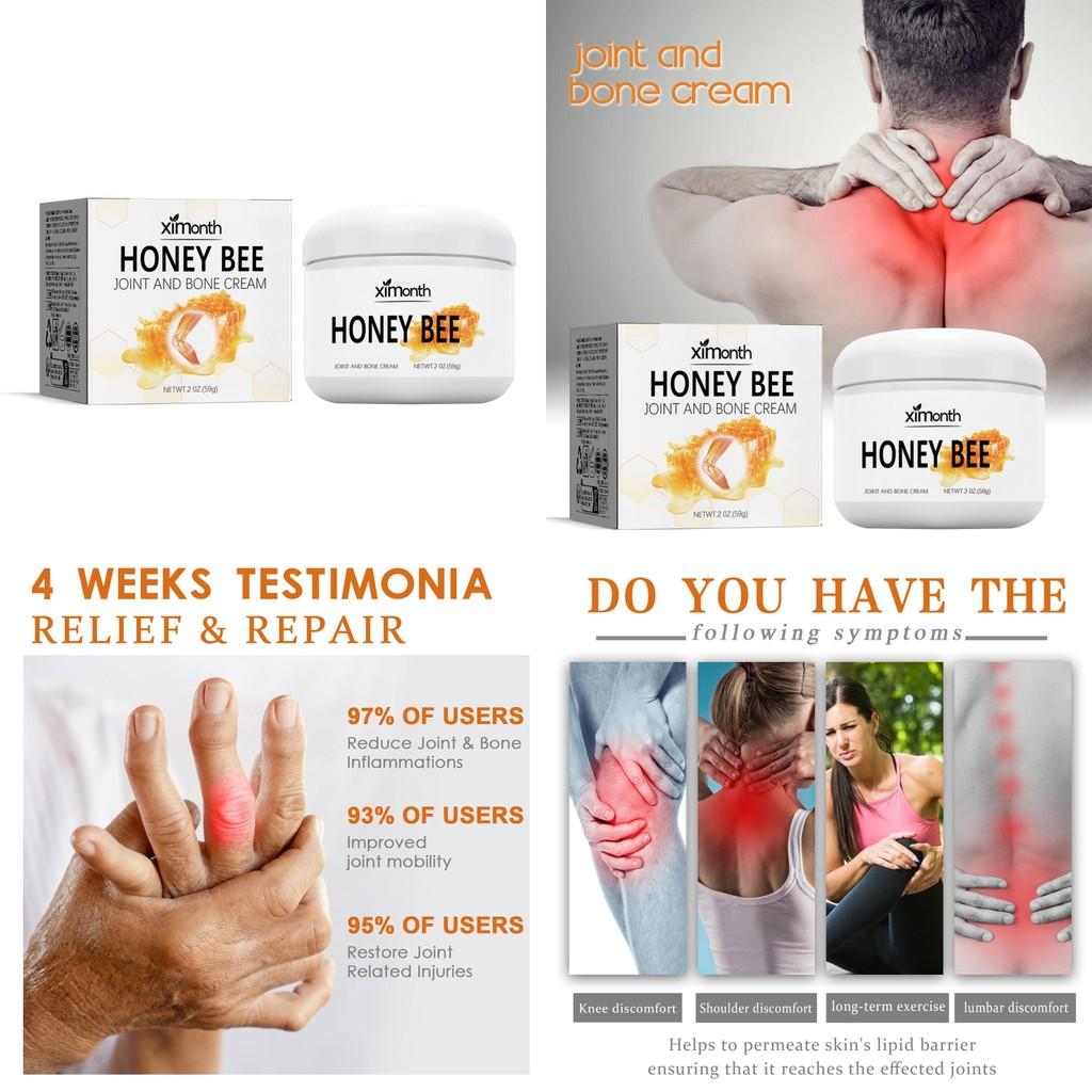 Ximonth Bee Venom Joint Care Cream For Relief Of Joint Pain And Discomfort 59g