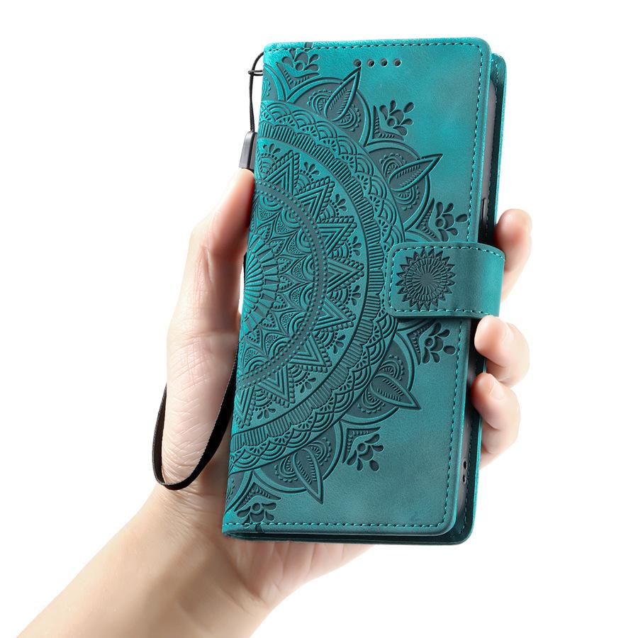 Wallet Phone Cases with Card Holder + Photo Frame Compatible with iPhone 17 16 15 14 13 12 Samsung Galaxy S25 S24 S23 A56 A55 A54 Kickstand Flip Cover