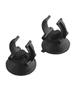 2PCS Aquarium Heater Suction Cups Suckers Clips 30mm Dia Holders Clamps For Fish Tank Accessories Black Pet Supplies