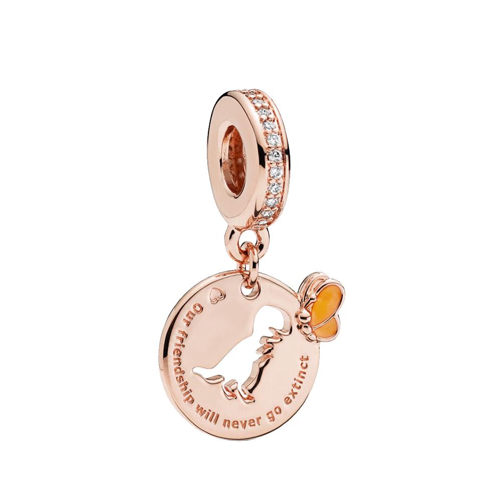 

SS925 оригинальные бусины из цинкового сплава с серебряным покрытием, подвески в виде животных, пригодные для ювелирных изделий, милые ниши для DIY, женский браслет, подарок