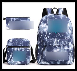 Backpack, Various Styles, Cartoon Heat Transfer, Digital Printing, Backpack, Large-Capacity Student Schoolbag