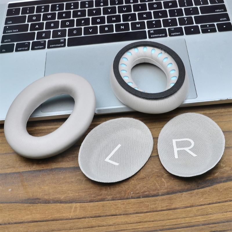 Upgraded Noise Isolating Earpads for QC45 QC35 Earphone Ear Pad Ear Cushions for Superior Sound Quality and Comfort