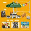 food truck moc building blocks street view moc brick sets for Adults girl micro construction set car Model assembling toy Gifts