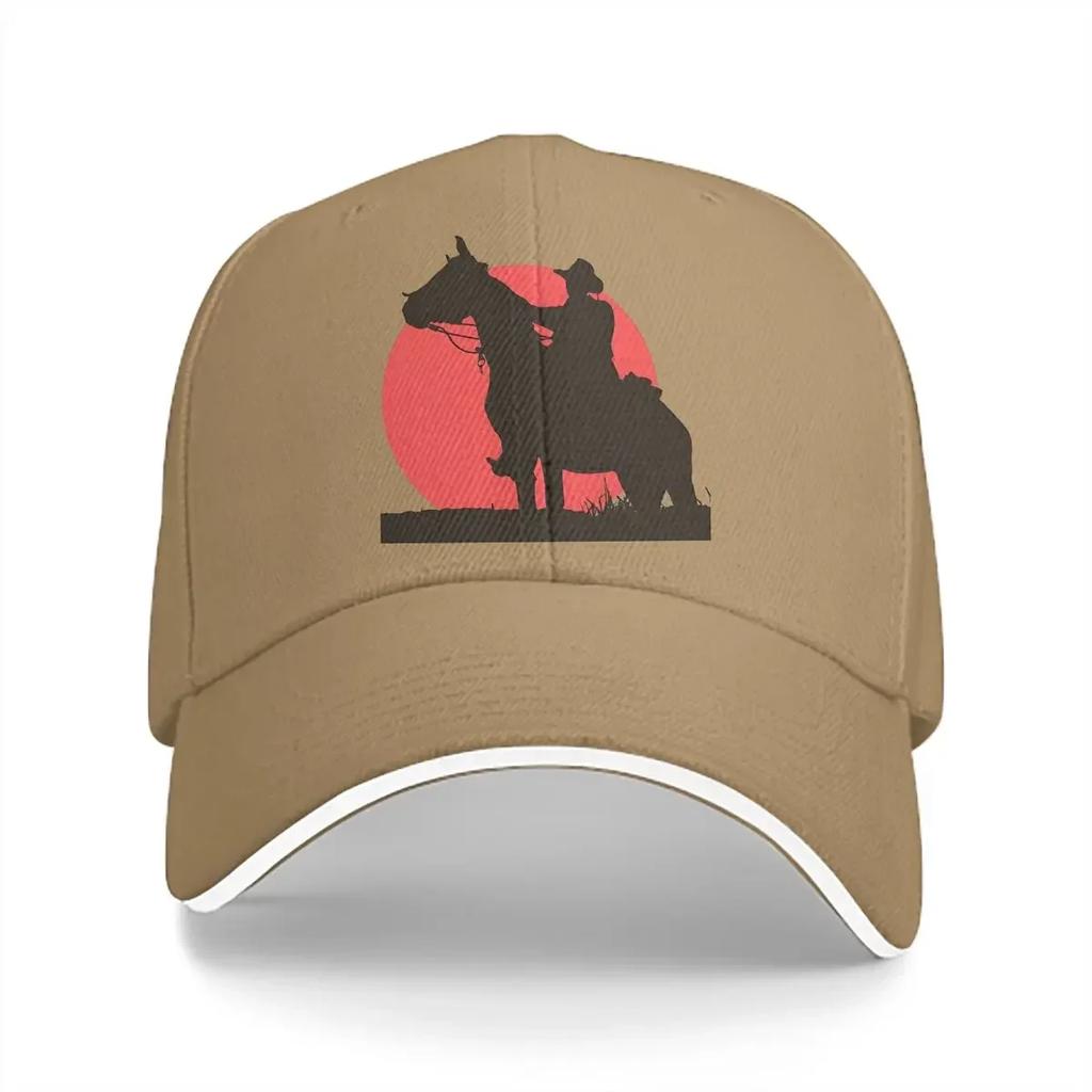 Horse Solid Color Baseball Caps Peaked Cap Yellowstones Dutton Ranch Sun Shade Hats Unisex Women