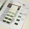 Gradient Index Tabs: Writable Sticky Notes for Students, Popular Internet Celebrity Small Strip Markers.