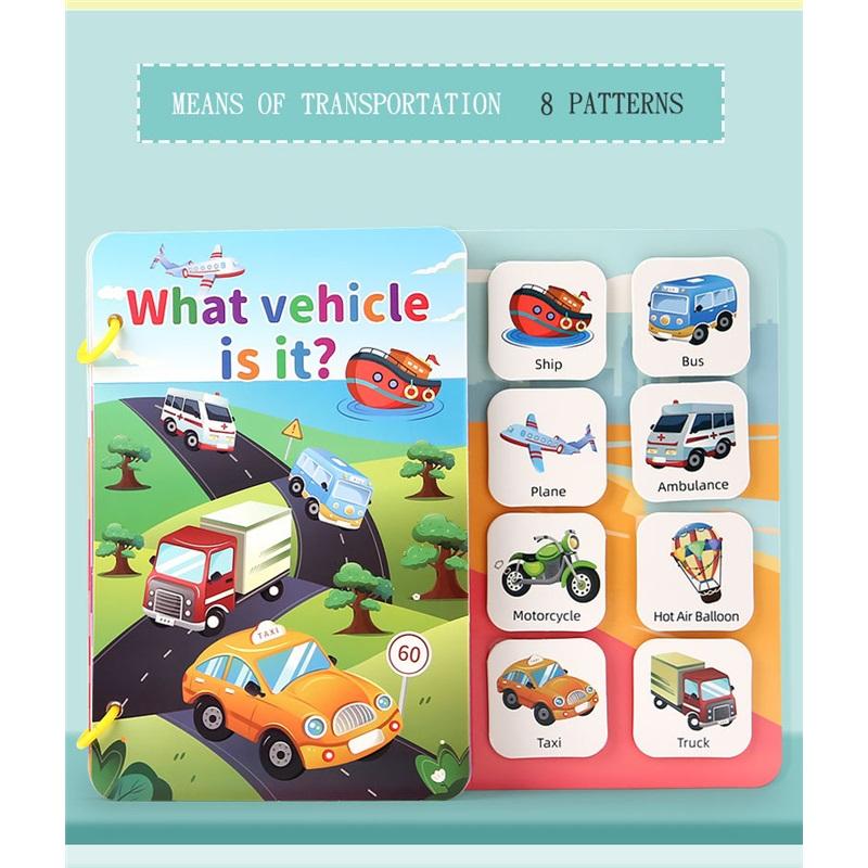 Quiet Toys, Baby Books, Busy Books, Montessori Books, Tear-and-shred Books, DIY Handicrafts, Kindergarten Children's Educational Toys