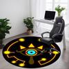 1pc Legend Zelda Symbol Office Round Area Rug, Under Office Chairs Bedroom Living Room Home Decor  A1016239