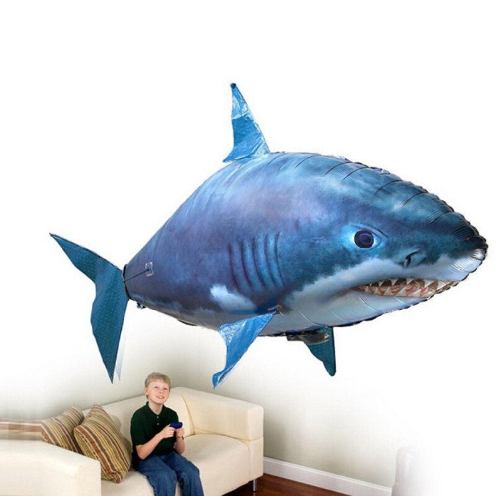 Air Swimming Remote Control Shark RC Animal Fly Balloons Clown Fish Air Flying Fish  Kids Toy