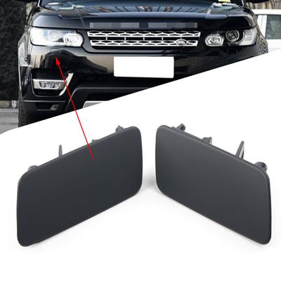 2Pcs LH+RH Car Front Bumper Headlamp Washer Cover Cap For Land Rover L494 Range Rover Sport 2014 2015 2016 2017 2018